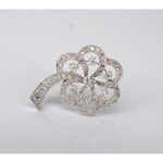 Antieke broche met diamanten