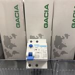 Ca. 16x Aardlekschakelaar 1p+N, 25A, 30mA, Type B, 10kA GACIA, PR8M-B2