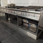Cooking arrangement, gas-fired Baron