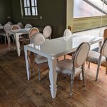 4x Restaurant table with 12x chair
