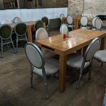 4x Restaurant table with 12x chair