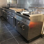 Catering setup, gas-fired