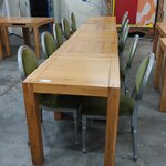 6x Restaurant table with 12x chair