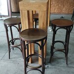 Bar table with 4x stool