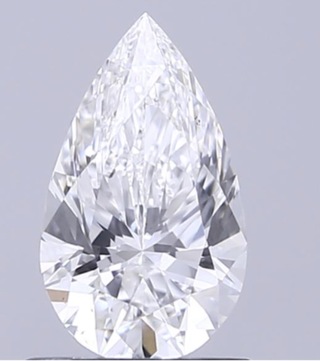 Diamant – 1.03 carat Peer vorm geslepen diamant (gecertificeerd) (ECO)