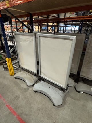 2x Stoepbord, Van Raalte, StoreStopper VR