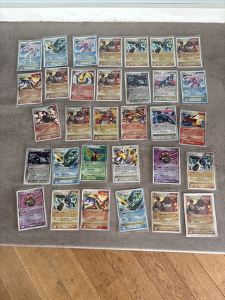 Ca. 32x Oude Pokémon kaarten