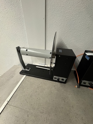 Rewinder/unwinder set, Tegra, AD2234-s4 en SS2234-s4, zwart