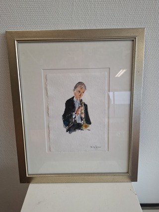 Aquarel, Maya Wildevuur (1944-2023), Orkest 30, 2005