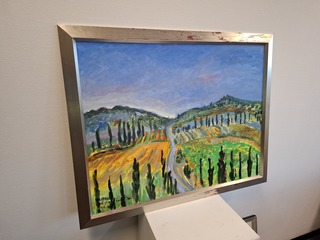 Acryl, Maya Wildevuur (1944-2023), Toscane / Italie, 2008