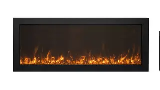 Elektrische sfeerhaard, Remii, BI-30-XTRASLIM, Zwart, 2016