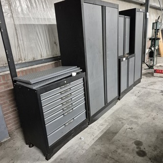 Garage kastenwand, 6 delig, Boxo