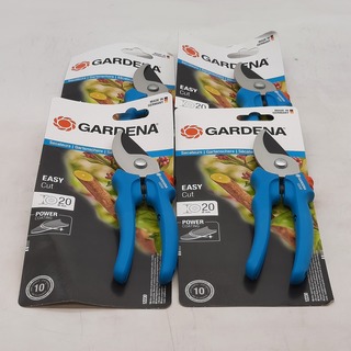 4x Snoeischaar, Gardena, 11230 (20mm)