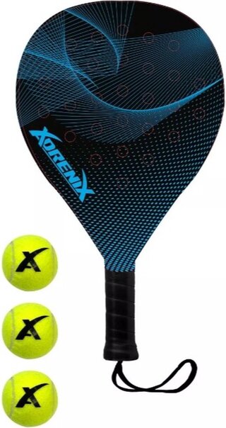 Ca. 12x Padelrackets met ballen, Xorenix, Blauw, 2025