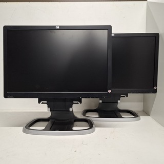 2x Monitor, HP, LE2201w, 2011