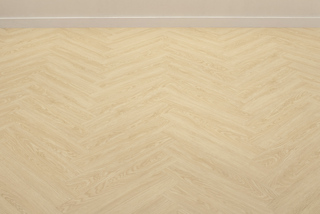 Visgraat Click PVC – 61,09 m2, Floer, Kingbeek Creme