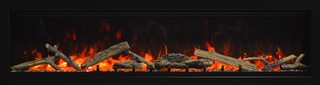 Elektrische sfeerhaard, Amantii, SYM-50, Zwart, 2018