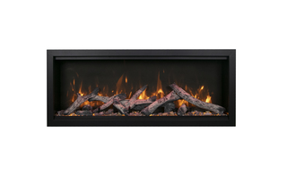 Elektrische sfeerhaard, Amantii, SYM-42-XT, Zwart, 2018