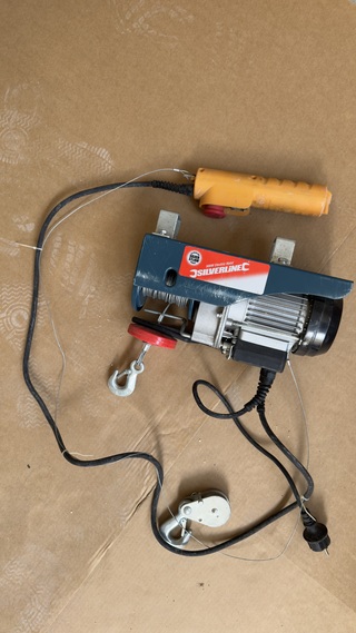 Elektrische takel/ lier, Silverline , KGT 500 profiline