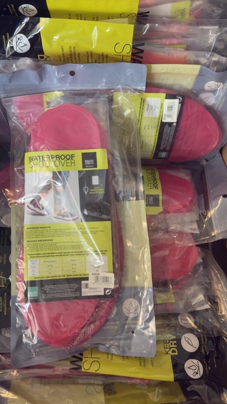 Ca. 40x Waterproof schoenhoezen, Perfetti Travel, Transparant