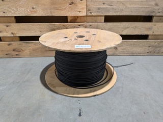 (NS materiaal) Haspel met elektrische kabel, Huber+Suhner, RADOX 9 GKW