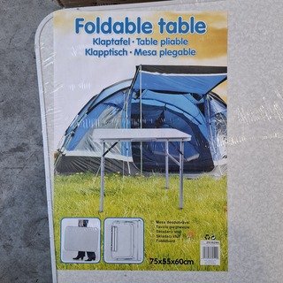 5x Klaptafel, Wit