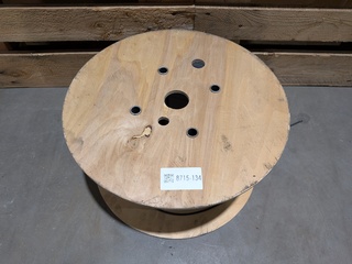 (NS materiaal) Haspel met elektrische kabel, Huber+Suhner, RADOX 9 GKW