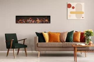 Elektrische sfeerhaard, Amantii, 102755-XT, Zwart, 2018