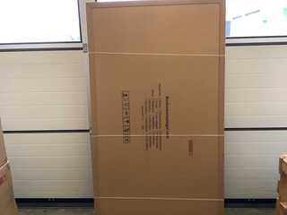 Badkamerspiegel halve maan 100×180 cm Karo
