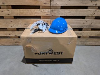 (NS materiaal) ca. 15x Veiligheidshelm, Portwest, PW97 Monterosa
