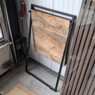 Klaptafel mangohout, 2026