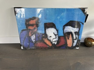 Art print Herman Brood “Horen, zien en zwijgen”
