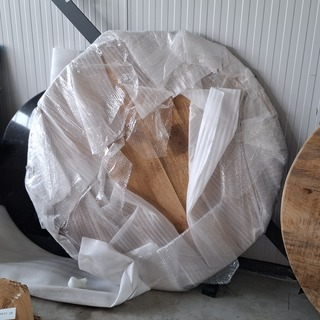 Eettafelblad | Mangohout | 130 cm, 2026