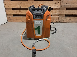 Ruggedragen accu, STIHL, AR 3000 L, incl. snellader en harnas