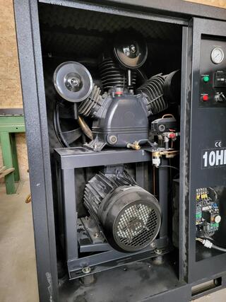 Compressor, ZION Air, CP75S8 | 900L/min, Zwart, 2017