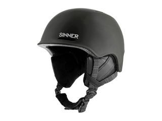 Sinner Fortune Skihelm Mat Zwart Maat 53