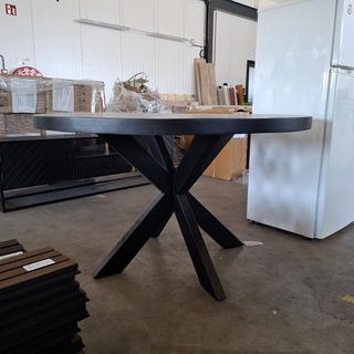 Eettafel | Mangohout | 130 cm, 2026