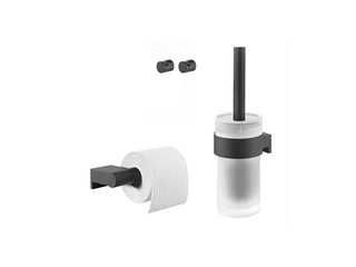 Tiger Bold Toiletaccessoireset  Zwart