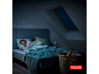Velux Origineel Verduisterend Rolgordijn (DKL), Zilveren Wit