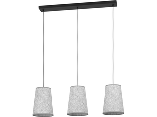 Eglo Alsager Hanglamp E27 91 cm  Zwart|Grijs