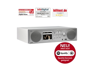 Imperial Dabman i450 Radio Draagbaar Analoog & digitaal Zilver