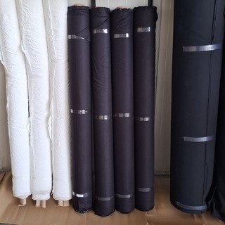 7x Rol poplin bekledingsstof