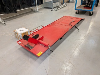 Pneumatische motor heftafel Powerplus, max 500 kilo