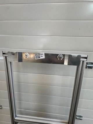 Vloerframe met draagbeugel
