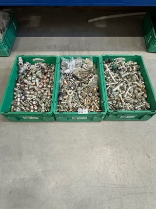 3x Bak Perskoppelingen Rehau, Uponor en VSH