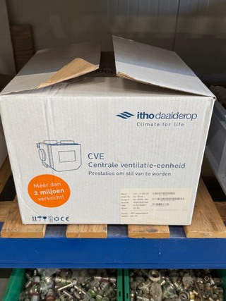 Ventilatie box Itho Daalderop, CVE