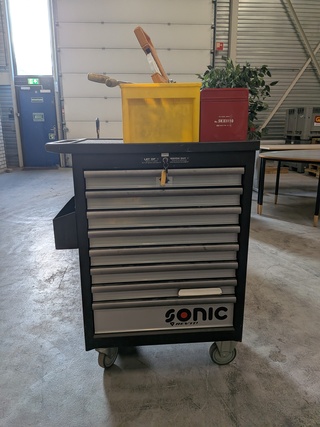 Gereedschapswagen met inhoud Sonic