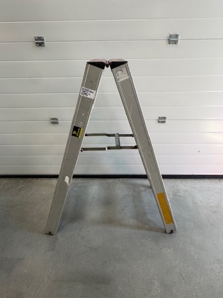 Uitzettrap, 2×5 aluminium