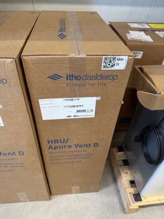 Ventilatie box Itho Daalderop, HRU ECO 200 E