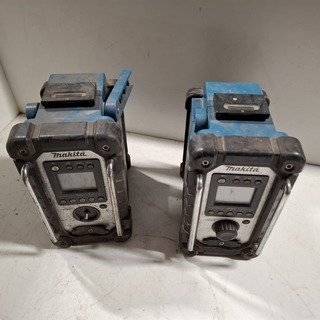 4x Gereedschap en 2x bouwradio, O.a. Makita